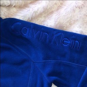 ❤️Calvin Klein Royal Blue Polar Fleece FullZip  M